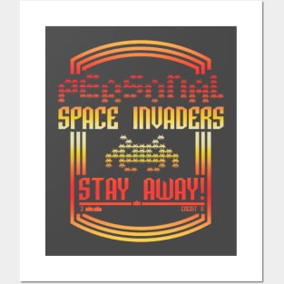 Personal Space Invaders Posters and Art